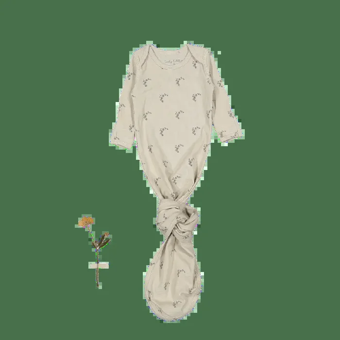 The Printed Baby Gown – Nola Blue