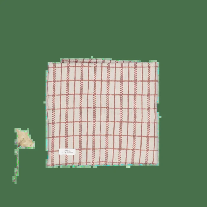The Printed Blanket – Mauve Check