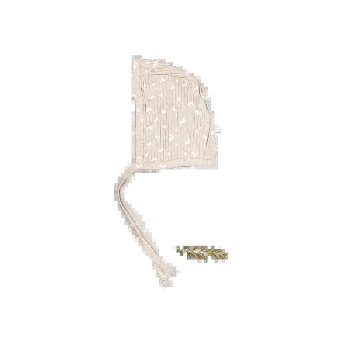 The Printed Bonnet – Sand Petal