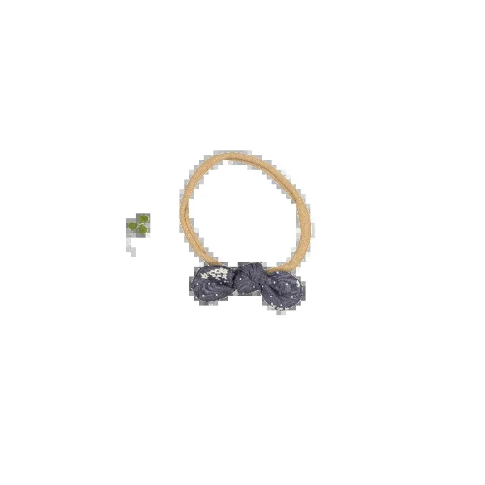 The Printed Bow – Steel Floral