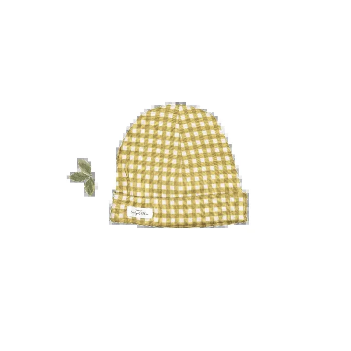 The Printed Hat – Golden Gingham
