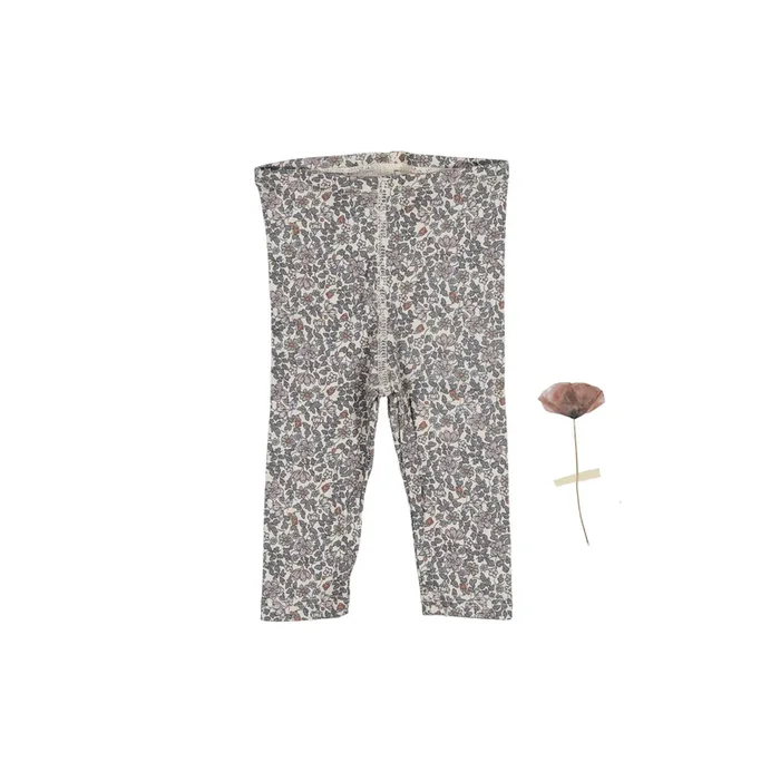 The Printed Legging – Floral Cotton