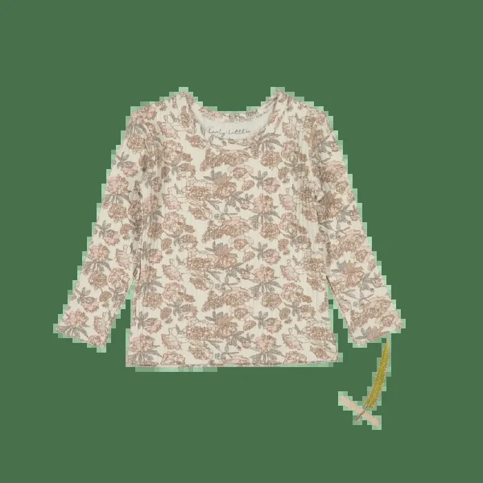 The Printed Long Sleeve Tee – Delilah