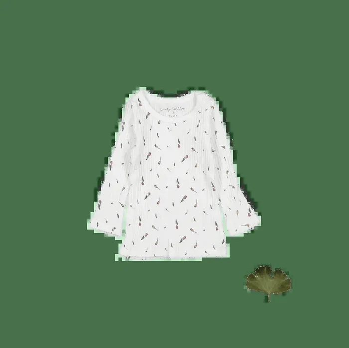 The Printed Long Sleeve Tee – Tulip