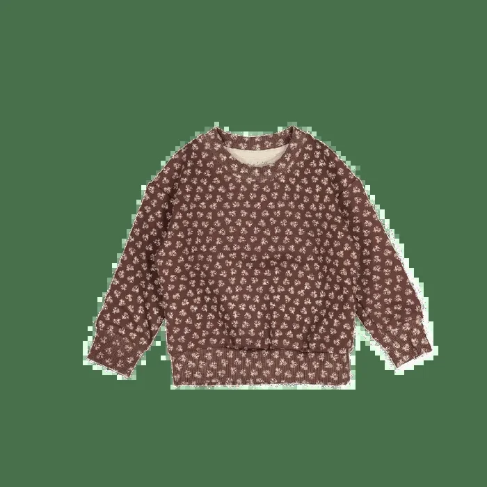 The Printed Sweatshirt – Rustic Floral