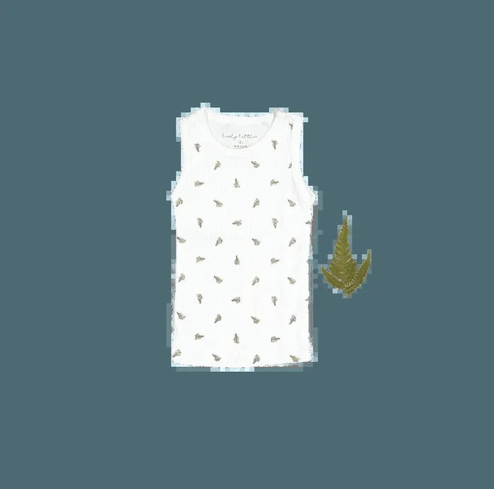 The Printed Tank – White Leaf