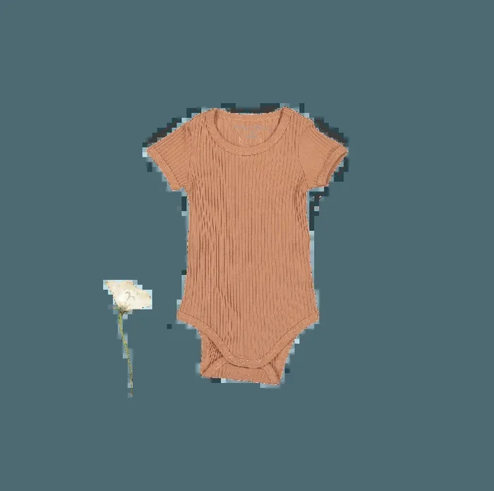 The Short Sleeve Onesie – Clay