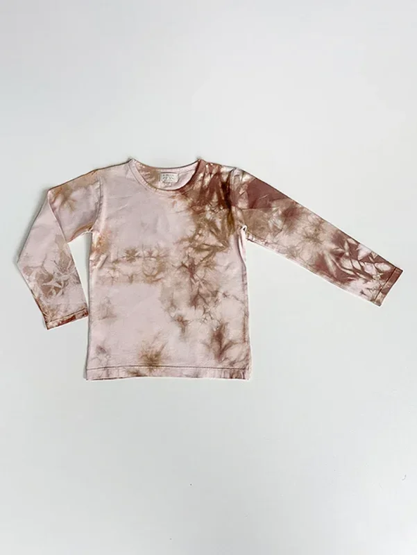 The Tie-Dye Top, Blush