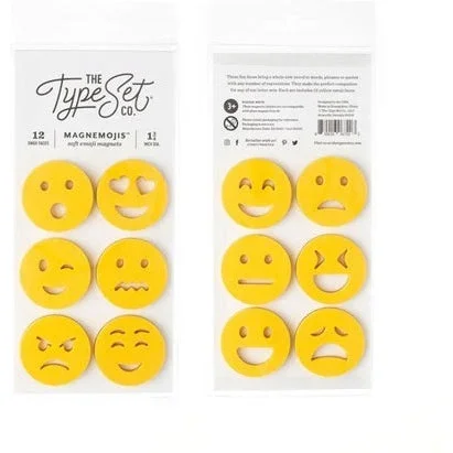 The Type Set Co Magnetic Emojis