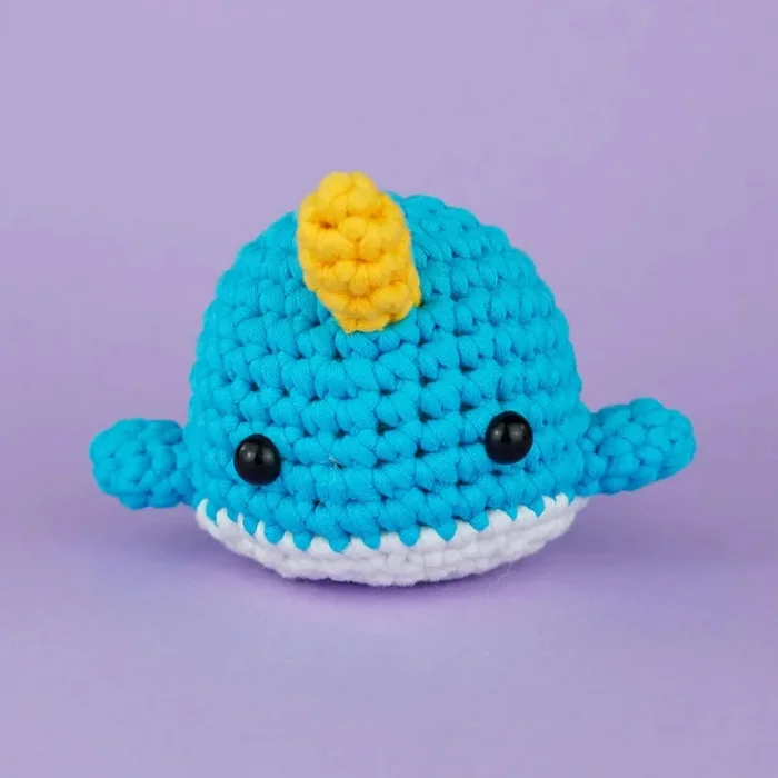 The Woobles Crochet Kit | Bjorn the Narwhal