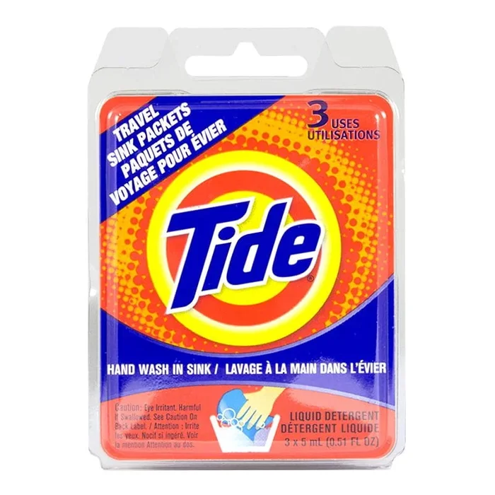 Tide Laundry Detergent Single Sink Packets – Pack of 3