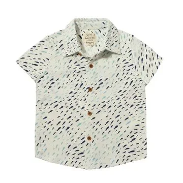 TILLER Jersey Shirt Blue/Navy Fish