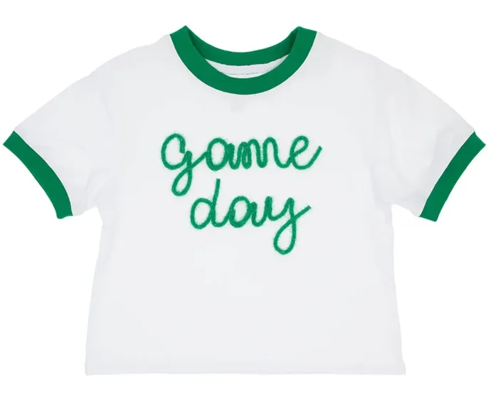 Tinsel Game Day Tee | Green