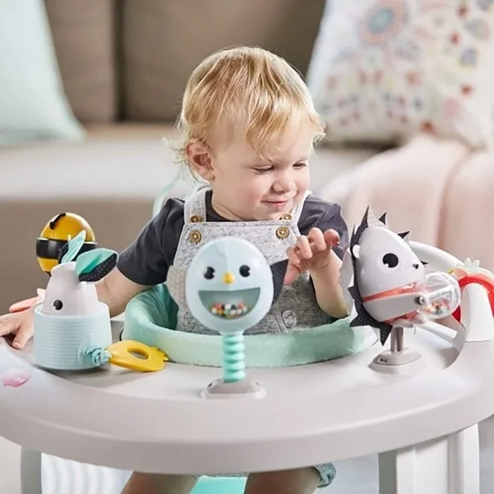 Tiny Love 4-in-1 Here I Grow Mobile Activity Center Walker – Black & White