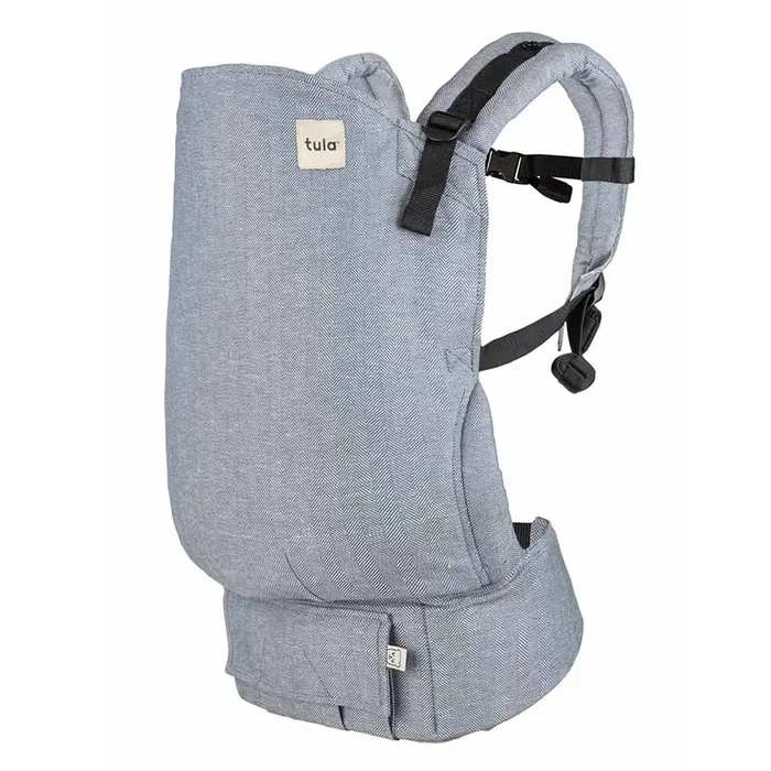 Toddler Carrier, Linen – Storm Blue