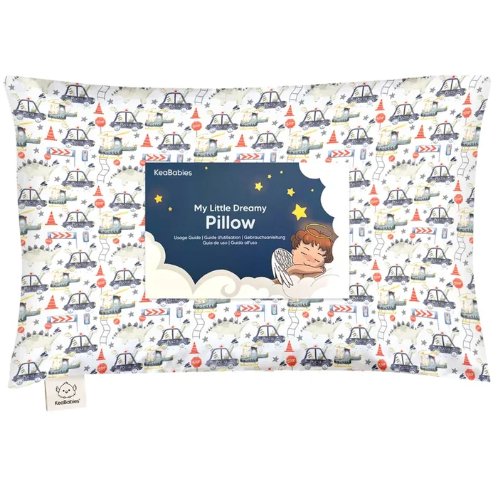 Toddler Pillow with Pillowcase (Dino Patrol)