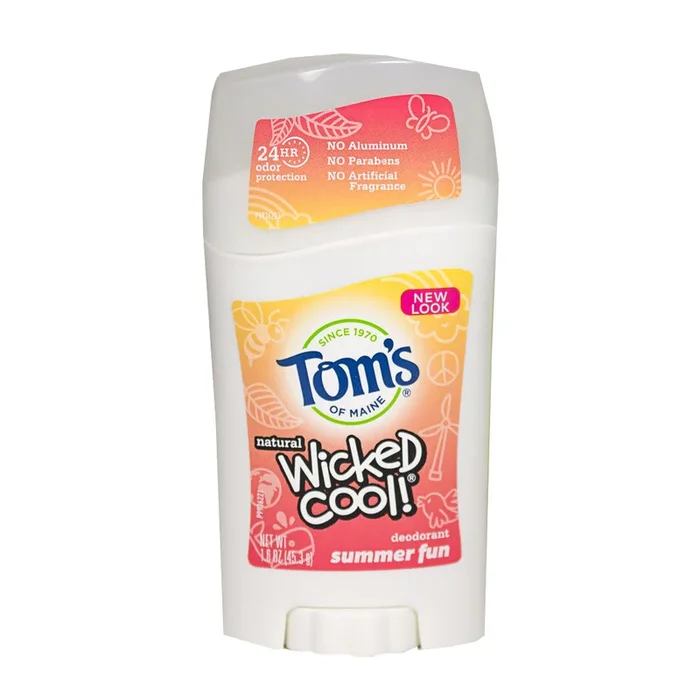 Tom’s of Maine Wicked Cool! Girls Summer Fun Deodorant 1.6 oz