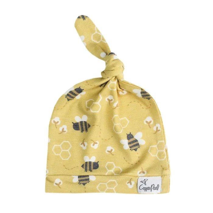 Top Knot Hat – Honeycomb