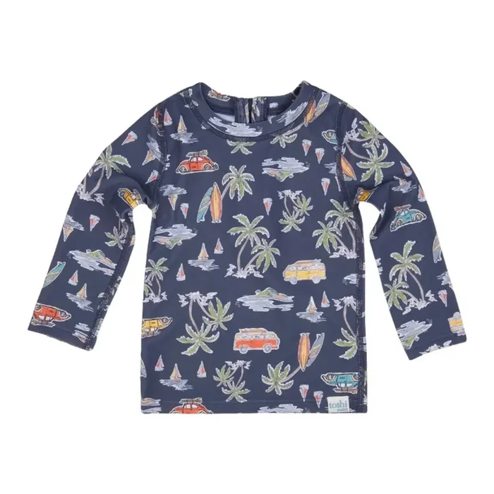 Toshi Swim Baby Rashie L/S Classic/Surf Twilight