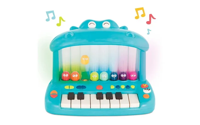Toy Piano for Kids Hippo Pop