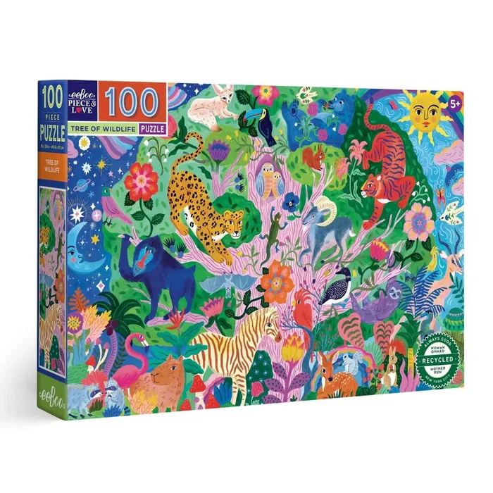 Tree of Wildlife 100pc Puzzle