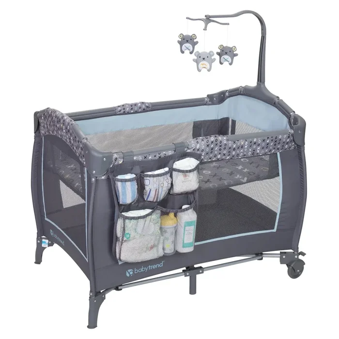 Trend-E Nursery Center® Playard, Starlight Blue