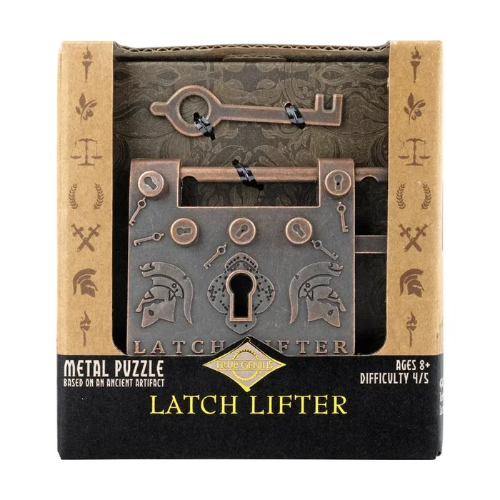 True Genius Roman Latch Lifter Puzzle