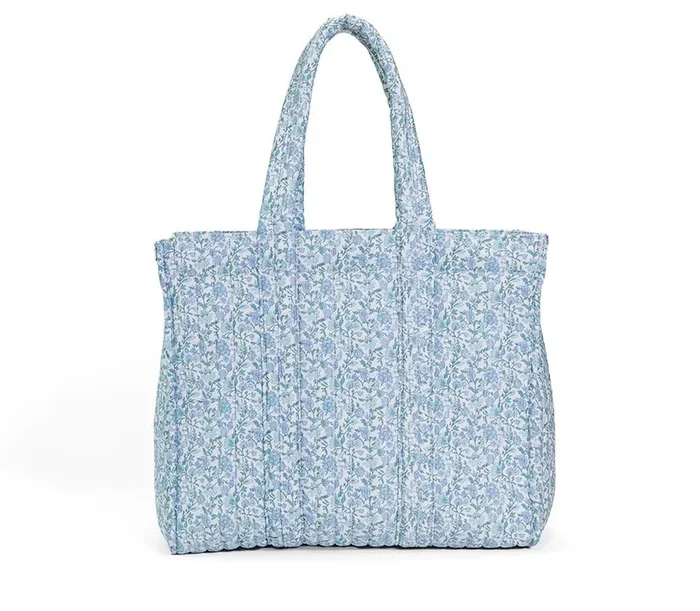 TRVL Design Quilted Go Go Tote- Hamptons Floral