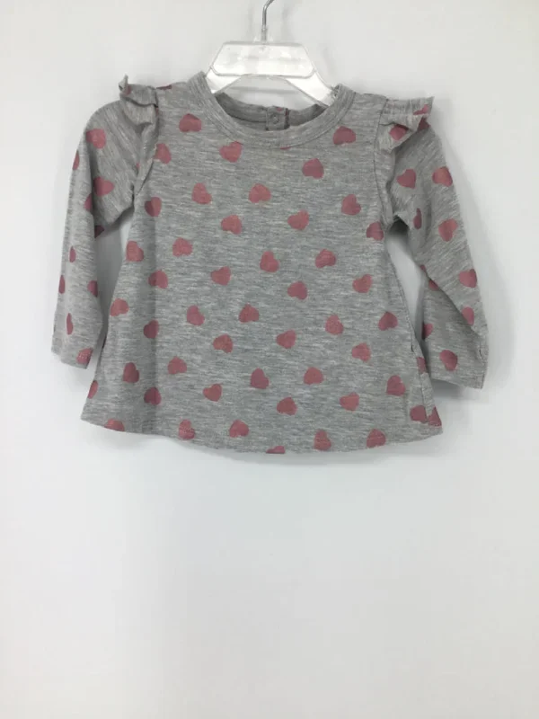 Tucker + Tate Child Size 9 Months Gray Shirt – girls