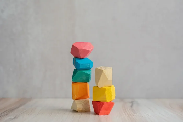 Tumi-ishi Balancing Rock Blocks-24 Pieces
