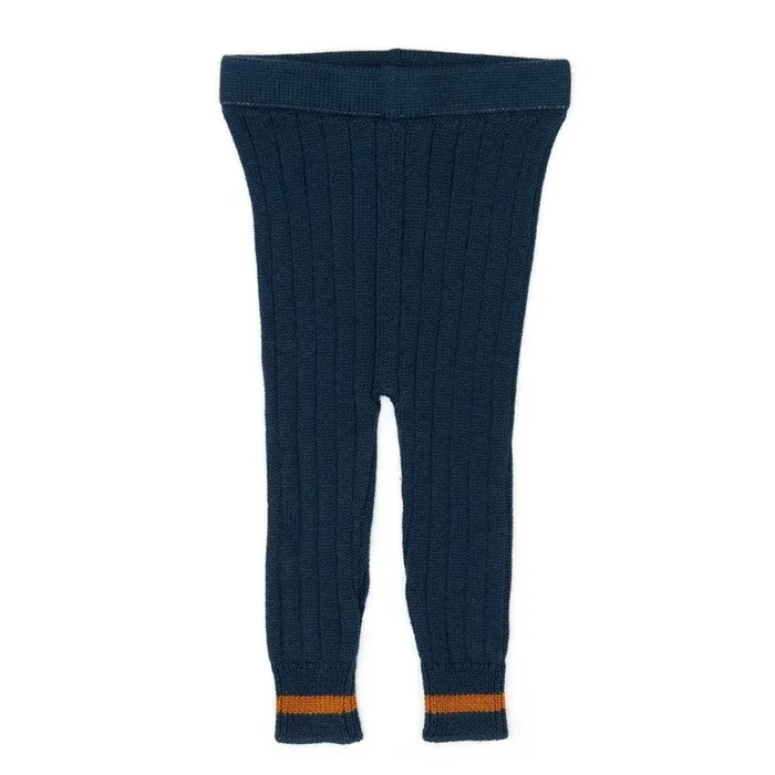 Tun Tun (Peru) – Pima Cotton Logan Pant – Navy + Natural