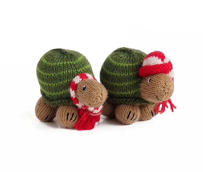 Turtle Ornament- Set Of 2