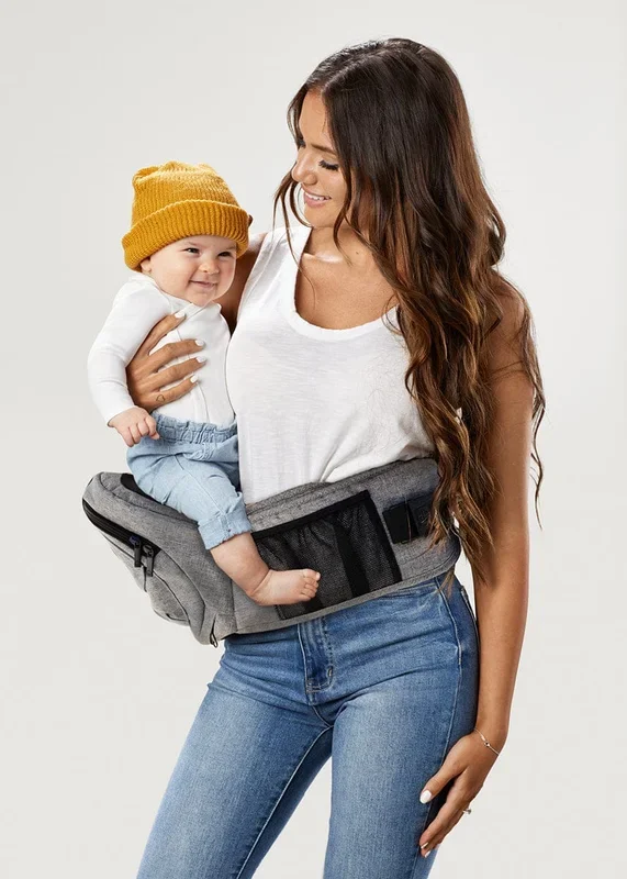 Tushbaby Hip Seat Carrier – Grey