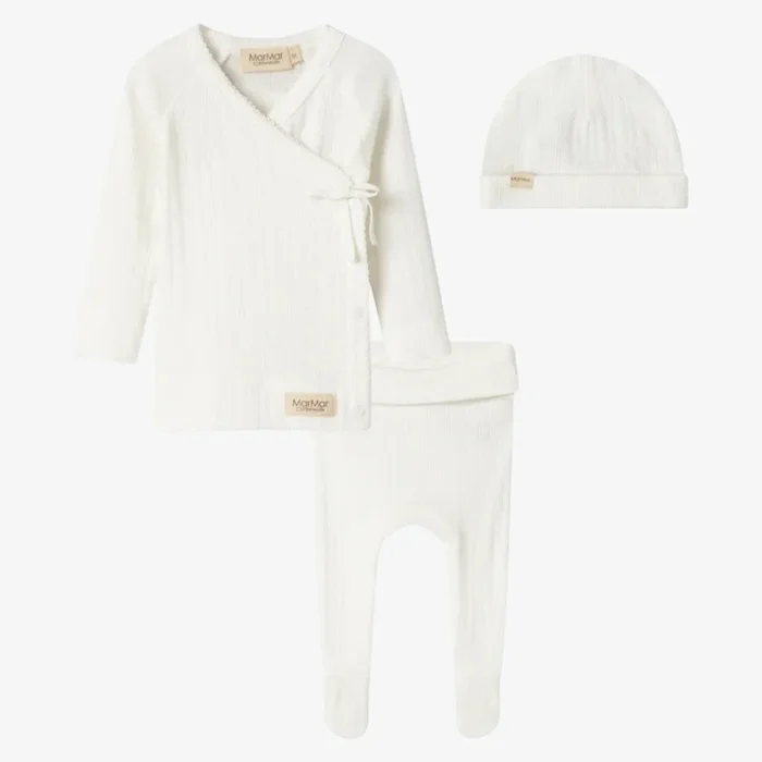 Tut Wrap 3 Piece Set – Gentle White