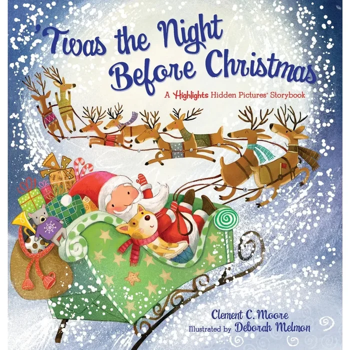 Twas Night Before Christmas – Hidden Pictures Storybook