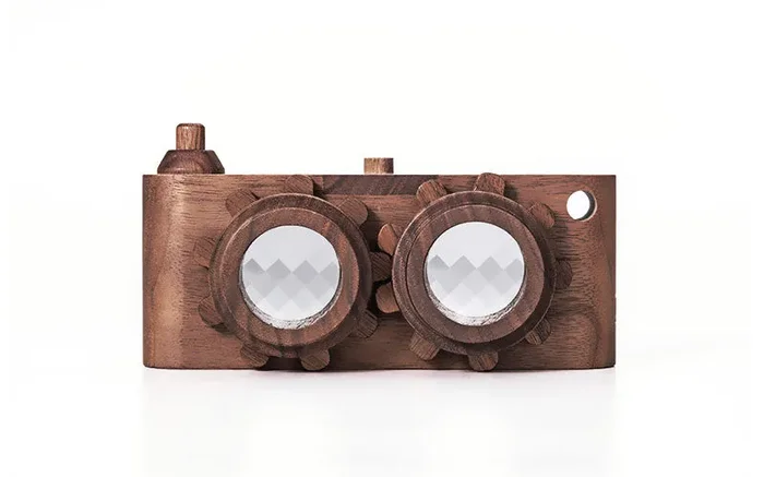 Twinkle Camera – Walnut Camera Body W/ Walnut Lens