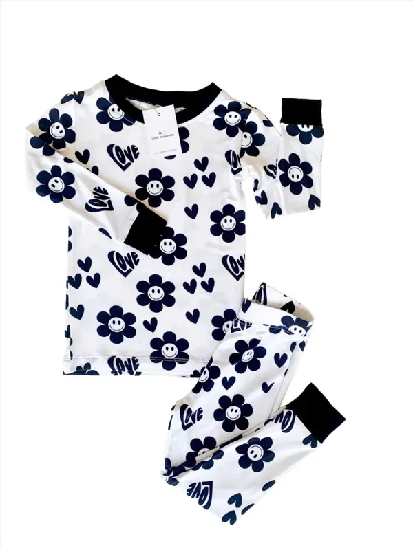 Two Piece Flower Power Set