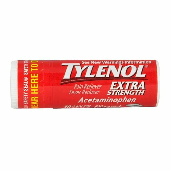 Tylenol Extra Strength – Vial of 10