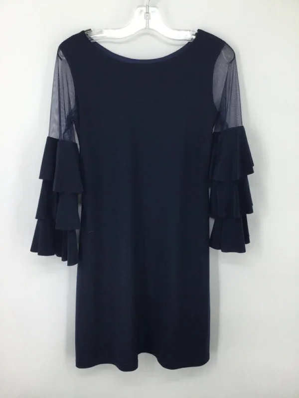 Un Deux Trois Child Size 12 Navy Dress – girls