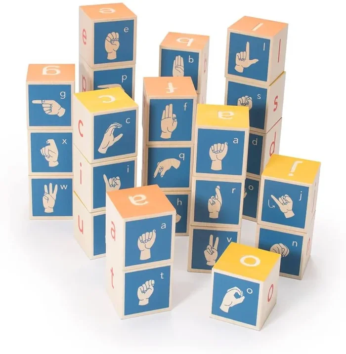 Uncle Goose American SIgn Language Blocks
