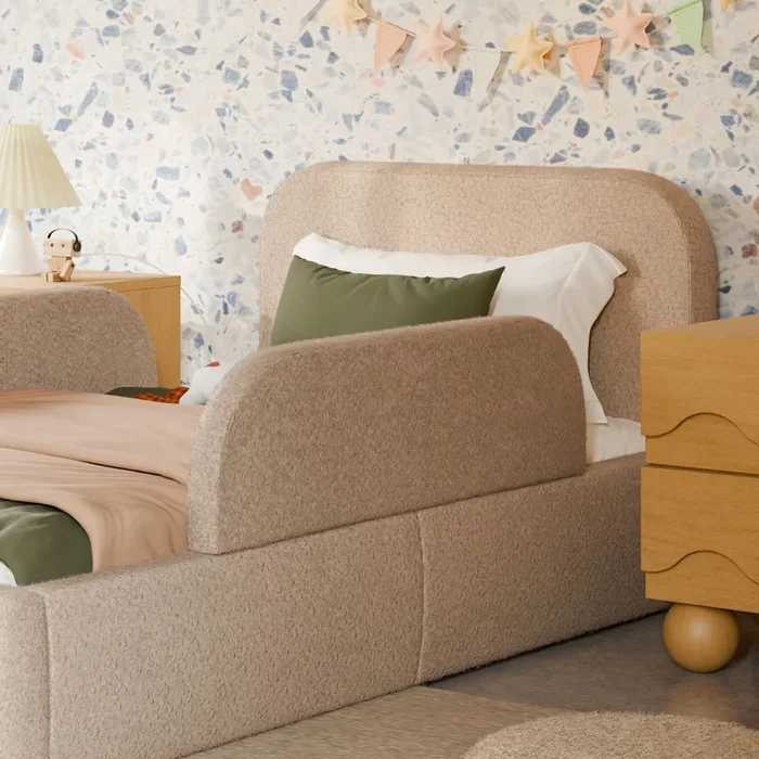 Upholstered Twin/Full Bed Guardrails