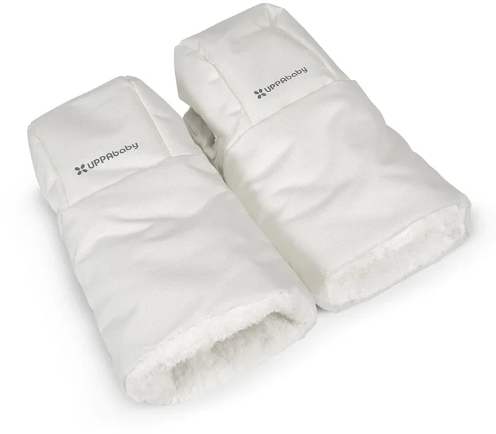 UPPAbaby Cozy Hand Muffs – BRYCE (White Marl)