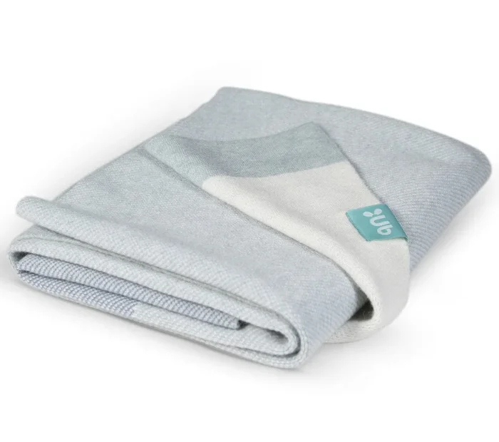 UPPAbaby Knit Blanket – Blue Multi/Color Block