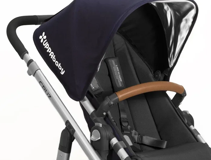 UPPAbaby Vista/Cruz Leather Bumper Bar Cover – Saddle