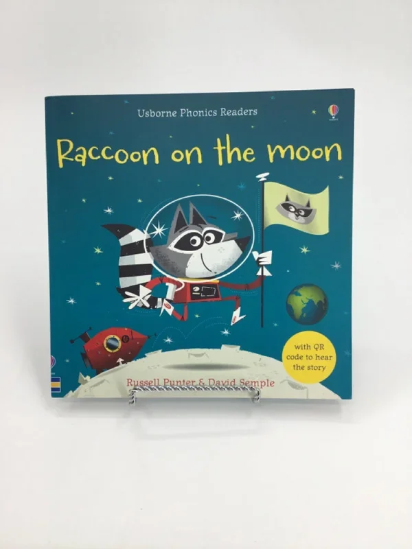 Usborne Raccoon on the Moon Paperback Book