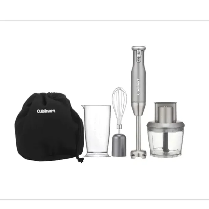 Variable Speed Immersion Blender with Food Processor