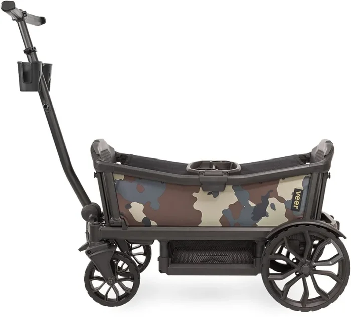 Veer Cruiser (2 Seater) Stroller Wagon Bundle – Camo