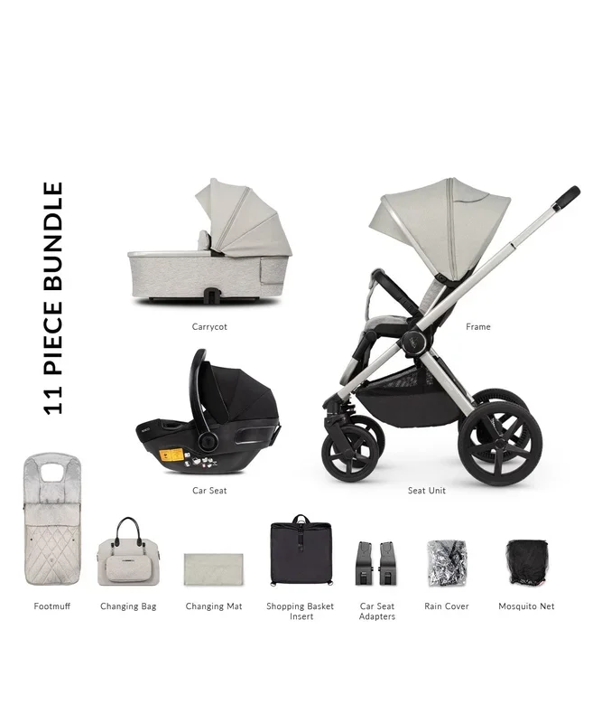 Venicci 3 in 1 Tinum UPLINE Pram – Moonstone