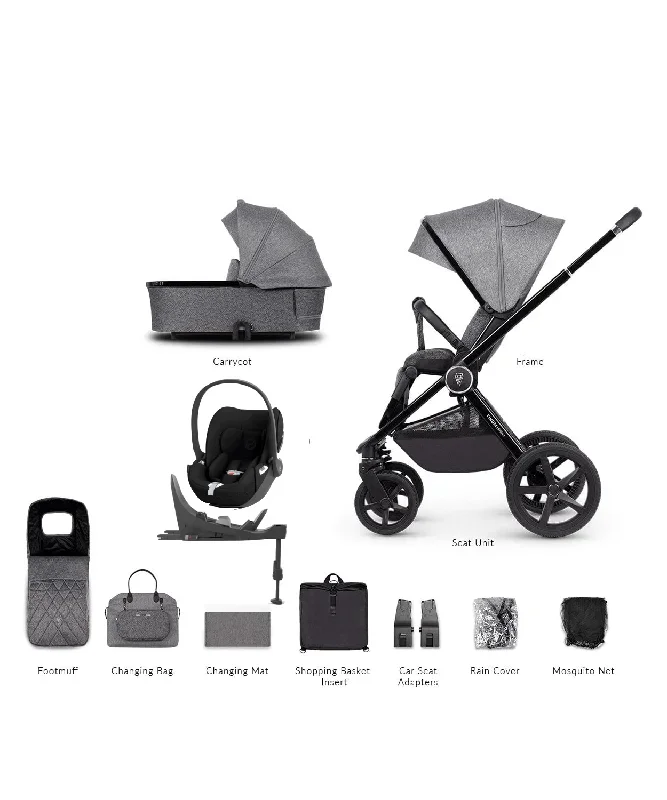 Venicci 4 in 1 Tinum UPLINE Cloud T Travel System – Slate Grey