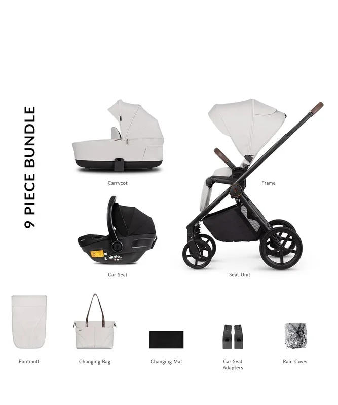 Venicci Claro 3in1 (Engo) Travel System – Vanilla